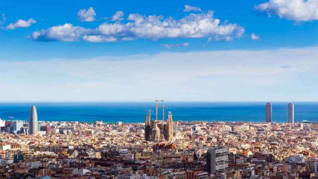 Cielo despejado en Barcelona