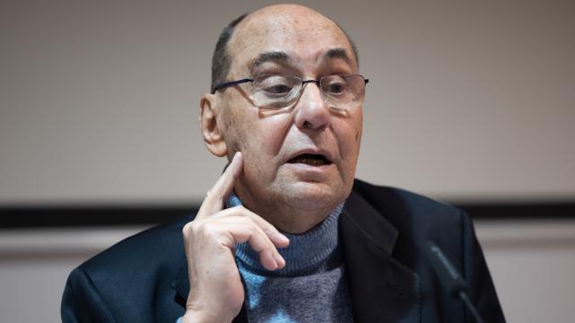 Alejo Vidal-Quadras, en una rueda de prensa