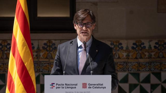 El presidente de la Generalitat, Salvador Illa