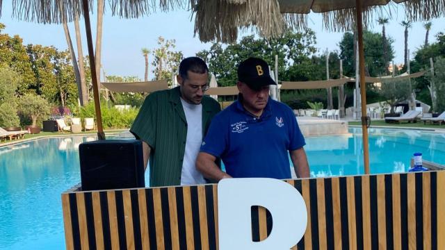 El disyóquei Miguel Estrella, en Beso Pedralbes