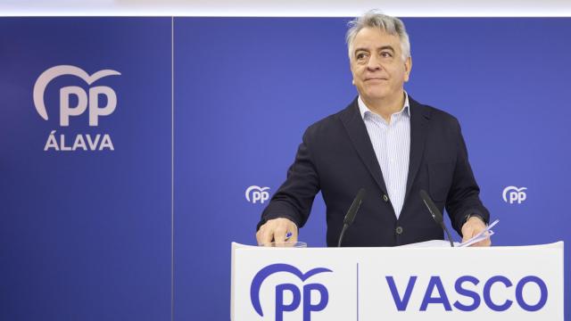 El presidente del PP vasco, Javier de Andrés / ADRIÁN RUIZ HIERRO - EFE