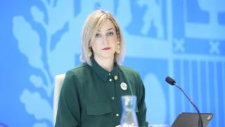 La portavoz del Gobierno vasco, María Ubarretxena