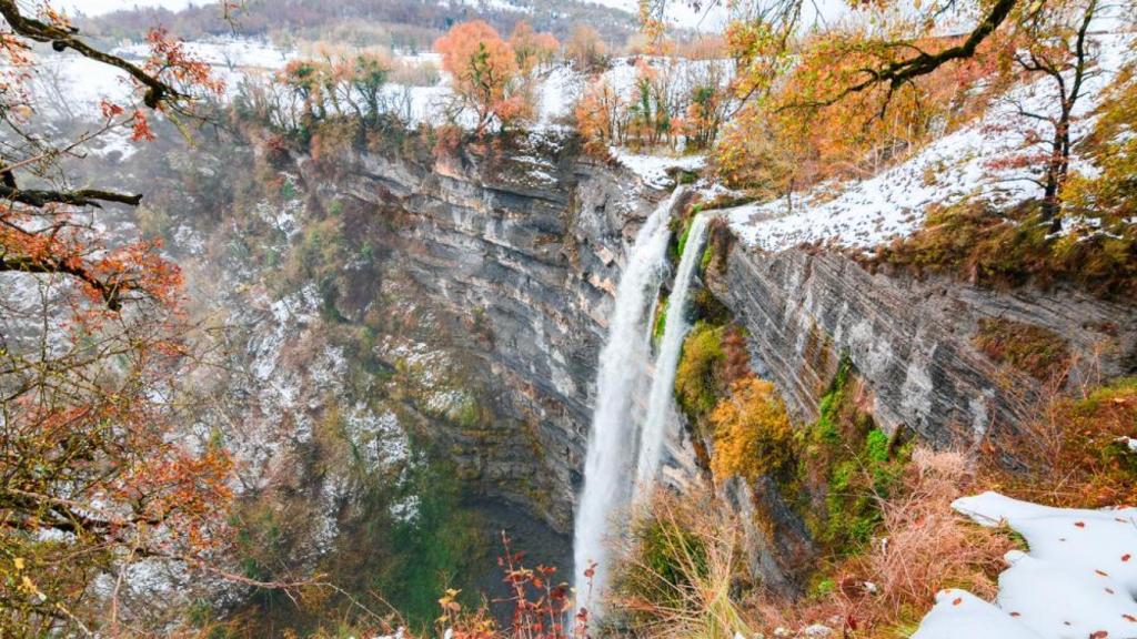 El salto de agua más bonito de Euskadi.